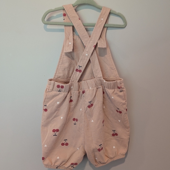 ❤️ 2 for 10 ❤️ Cherry Print Kids Overalls | Pekkle - Picture 3 of 3